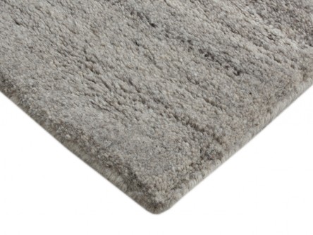 100% Wool Grey Royal Delhi Indian Rug Design Handknotted in India with a 20mm pile Image 3