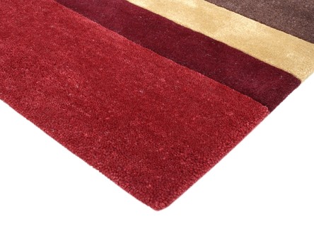 60% Wool / 40% Viscose Multi Ella Claire Indian Rug Design Handmade in India with a 18mm pile Image 3