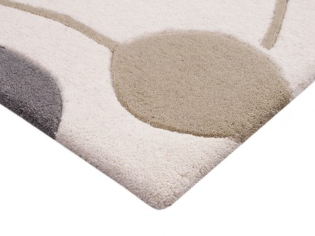 90% Wool / 10% Viscose Multi Ella Claire Indian Rug Design Handmade in India with a 18mm pile Image 4