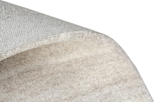 100% Viscose Beige Ella Claire Design Handmade in India with a 18mm pile Image 4