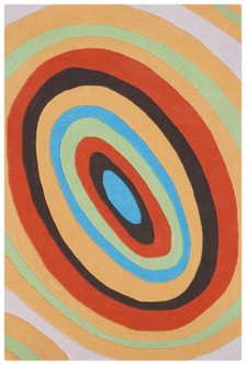 100% Wool Multi Ella Claire Exclusive Indian Rug Handmade in India with a 18mm pile Image 2