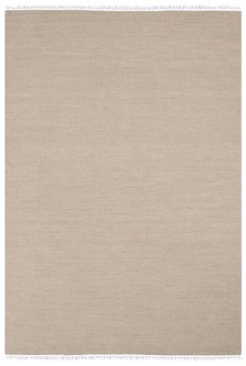 Wool woven onto Cotton Gold Indian Dhurrie Rug Handmade in India with a 5mm pile Image 2