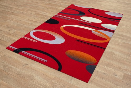 Mohatta Modern Woven Rug ZMO821 100% Wool Machine Made 10mm