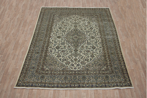 100% Wool Multi Persian Meshed Rug PME027CHE 343x252 Handknotted in Iran with a pile