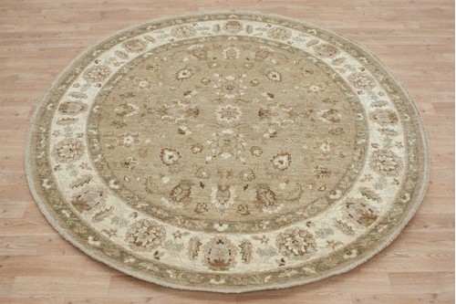 Afghan Veg Dye Rug Circular AVE073097 183x183