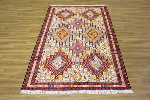 Persian Souzami Kelim Rug PSO019000 196x119