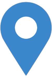 Blue pin