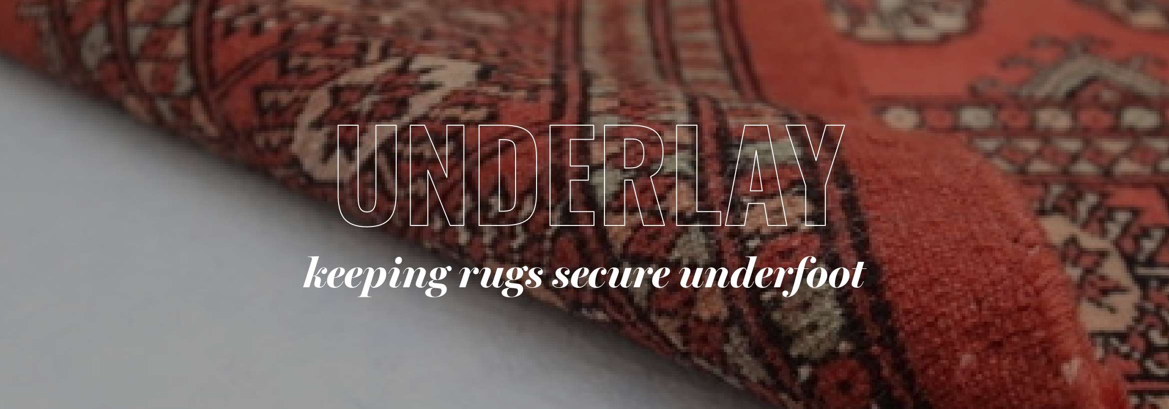 Premium rug underlay - desktop