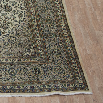 100% Wool Multi Persian Meshed Rug PME027CHE 343x252 Handknotted in Iran with a pile Image 2