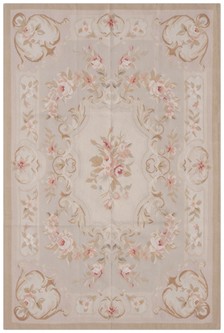 100% Wool Gold Aubusson Rugs and Carpets Handmade in China with a 5mm pile Image 2