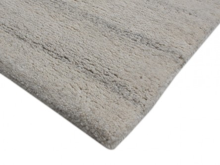 100% Wool Cream Royal Delhi Indian Rug Design Handknotted in India with a 20mm pile Image 3