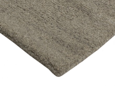 100% Wool Grey Royal Delhi Indian Rug Design Handknotted in India with a 20mm pile Image 3