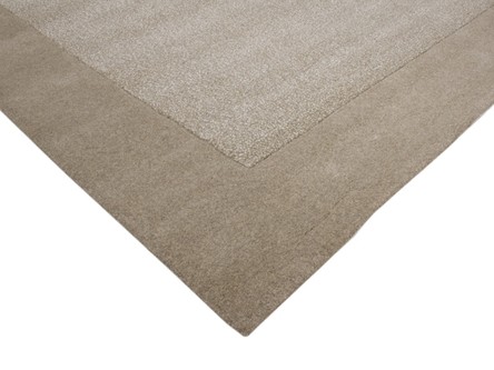 100% Wool Beige Ella Claire Design Handtufted in India with a 20mm pile Image 3
