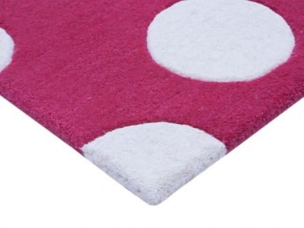 100% Wool Multi Ella Claire Exclusive Indian Rug Handmade in India with a 18mm pile Image 3