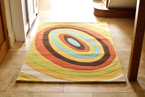 100% Wool Multi Ella Claire Exclusive Indian Rug Handmade in India with a 18mm pile