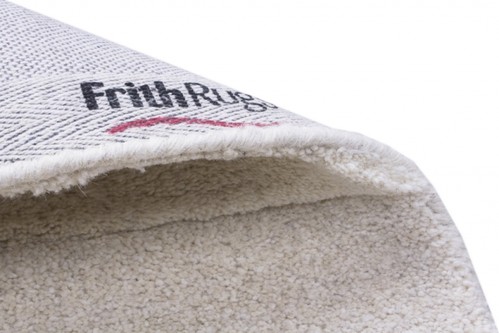 100% Wool Cream Laura Jade Indian Rug Design Handtufted in India with a 30mm pile Image 5