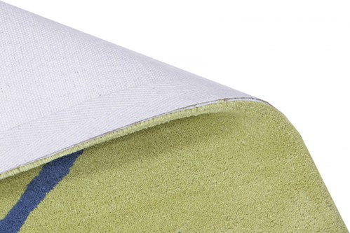 100% Wool Multi Kids Rug Yellow Jungle LKI015 Handmade in India with a 15mm pile Image 4