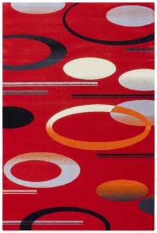 Mohatta Modern Woven Rug ZMO821 100% Wool Machine Made 10mm