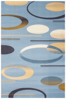 Mohatta Modern Woven Rug ZMO822 100% Wool Machine Made 10mm